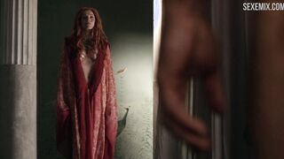 Escena desnuda de la sexy Lucy Lawless en Spartacus