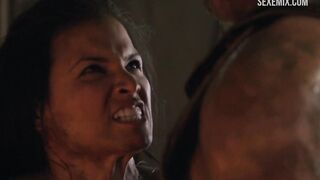 Escena del intento de violación de Katrina Law - Spartacus