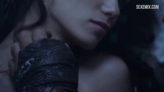 "Sibyl" escena de sexo en la nieve, escena - Spartacus