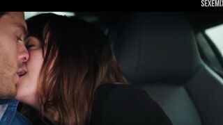 Dakota Johnson Follando en la escena del coche en "Cincuenta sombras de libertad"