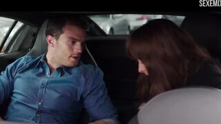 Dakota Johnson Follando en la escena del coche en "Cincuenta sombras de libertad"