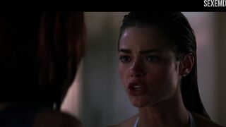 Garota Neve Campbell briga na piscina, Cena em Wild Things