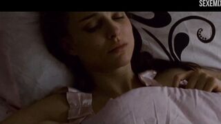 Natalie Portman masturbiert im Bett, Szene in Black Swan