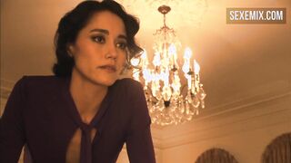 Sandrine Holt (Katherine) séduit Rachel Shelley (Helena) le L Word