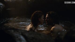 Rose Leslie fa sesso in una grotta, scena di Il Trono di Spade