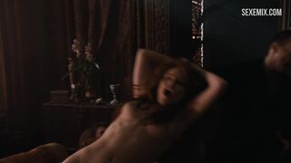 Sexo interrompido com Rebecca Scott, cena de Game of Thrones