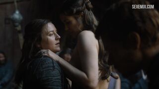 Cena lésbica de Gemma Whelan, em Game of Thrones