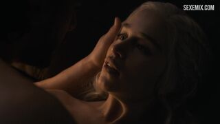 Seks Daenerys Targaryen z Jonem Snowem, scena z Gry o Tron