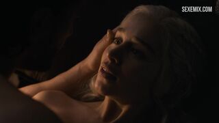 Seks Daenerys Targaryen z Jonem Snowem, scena z Gry o Tron