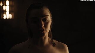 Game of Thrones'taki Maisie Williams erotik sahnesi