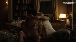 Jemima Kirke tiene sexo en el sofá, escena en Girls