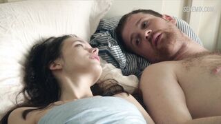 Stacy Martin extractos de escenas de sexo con diferentes parejas, escena en Nymphomaniac: Vol. I