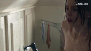 Stacy Martin extractos de escenas de sexo con diferentes parejas, escena en Nymphomaniac: Vol. I