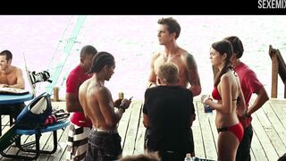 Seksowna Lauren Leech seksowna w czerwonym bikini, scena w Never Back Down