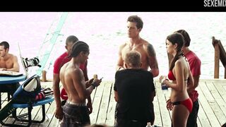 Seksowna Lauren Leech seksowna w czerwonym bikini, scena w Never Back Down