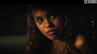 Hot Alisha Boe, scène sexy dans 68 Kill