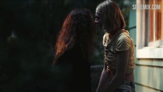 Zendaya y Hunter Schafer, lesbianas en Euphoria