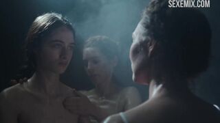 Denise Gough desnuda, Raffey Cassidy, escenas de The Other Lamb