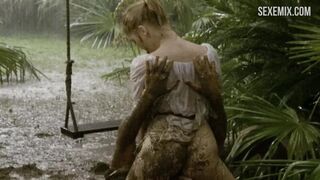 Marilyn Jess baisée sous la pluie, scène dans Emmanuelle 4 (1984)