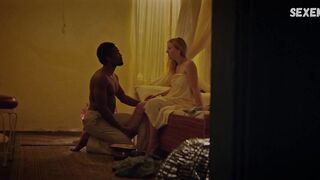 Dakota Fanning scène interracial sexy dans Sweetness in the Belly (2019)