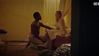 Dakota Fanning scène interracial sexy dans Sweetness in the Belly (2019)