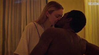 Dakota Fanning scène interracial sexy dans Sweetness in the Belly (2019)