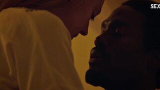 Dakota Fanning scène interracial sexy dans Sweetness in the Belly (2019)