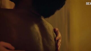 Dakota Fanning scène interracial sexy dans Sweetness in the Belly (2019)