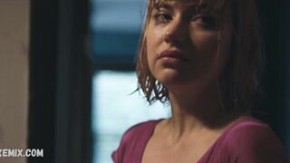 Imogen Poots pokazuje piersi, scena w „Wiem, że to prawda” (2020)