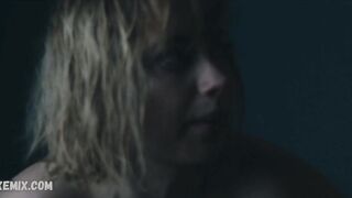 Imogen Poots pokazuje piersi, scena w „Wiem, że to prawda” (2020)