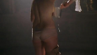 Katee Sackhoff desnuda, escena erótica de The Last Sentinel (2007)