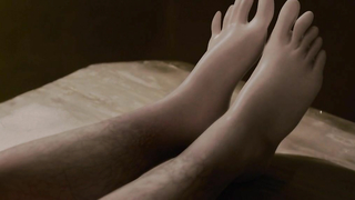 Rachel Sellan nude, erotic scene from Silent Hill Revelation (2012)