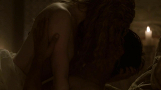 Holliday Grainger desnuda, escena de sexo de Los Borgia s02e02 (2012)