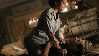 Alicia Vikander sexy, escena de sexo de El hombre del TÍO (2015)