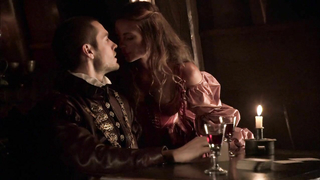 Gabrielle Anwar sexy, scena di sesso da The Tudors s01e04 (2007)