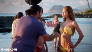 Behati Prinsloo en bikini, escena en Hawaii Five-0 s03e09 (2012)