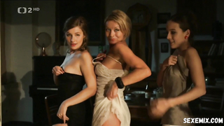 Vilma Cibulkova, Dana Markova, Tereza Voriskova sexy, scena in Zemsky raj to na pohled (2009)