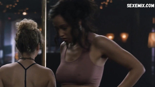 Brandee Evans, Elarica Johnson, Shannon Thornton sexy, escena en P-Valley s01e04 (2020)