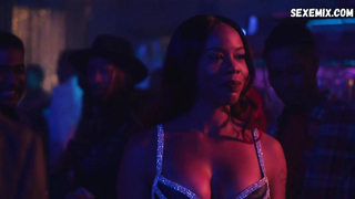 Brandee Evans, Elarica Johnson, Shannon Thornton sexy, escena en P-Valley s01e04 (2020)