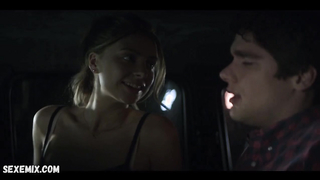 Maddie Phillips sexe dans la voiture, scène dans Teenage Bounty Hunters s01e01 (2020)