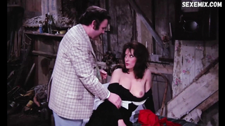 Bernadette Lafont, scena del film vintage A Very Curious Girl (La Fiancee du pirate) (1969)