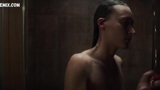 Josefin Asplund desnuda en la ducha, escena en Sanctuary s01e03e06 (2019)