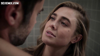 Scena sexy di Melissa Roxburgh in Manifest s02e05 (2020)