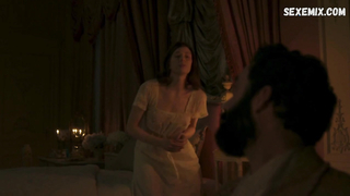 Scène sexy de Carrie Coon dans The Gilded Age s01e03 (2022)