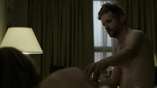 Kim Dickens desnuda, escena de sexo vaquera en House of Cards s03e09-10 (2015)