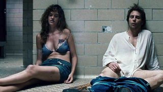 Paz de la Huerta desnuda, escena de sexo de Choke (2008)