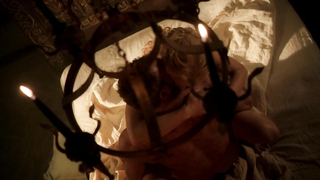 Jeany Spark nuda, scena di sesso da Da Vinci's Demons s02e08 (2014)