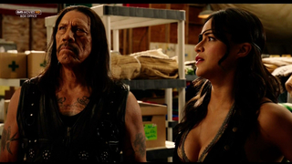 Michelle Rodriguez erotische Szene aus Machete Kills (2013)