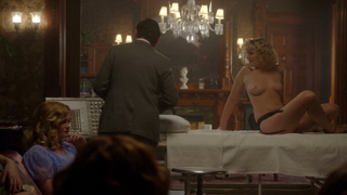 Nicholle Tom desnuda, escena de sexo de Masters of Sex s01e02 03 (2013)