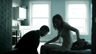 Melissa George nago, scena seksu z Hunted 01 (2012)